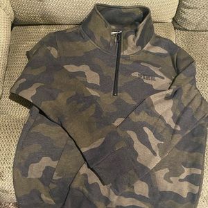 VS pink camo pullover